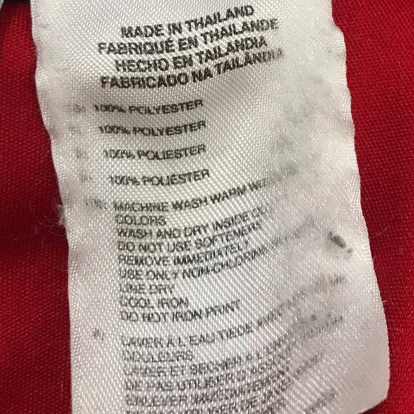 Adidas Clima365 Red Elastic Drawstring Men Shorts L - Picture 5 of 8